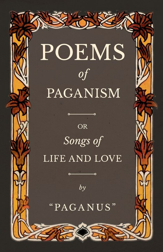 Couverture_Poems of Paganism; or, Songs of Life and Love