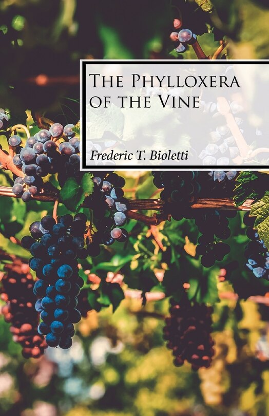 Couverture_The Phylloxera Of The Vine