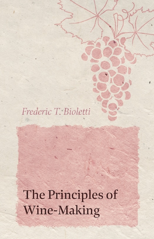 Front cover_The Principles Of Wine-making