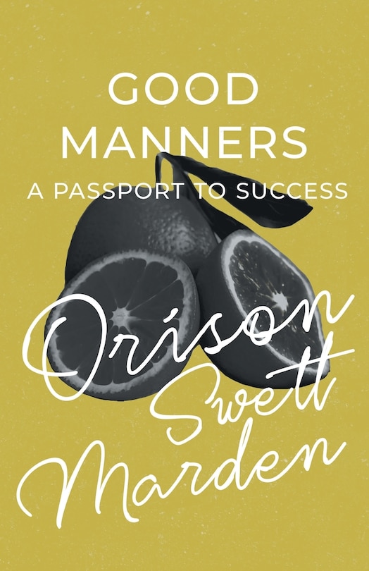 Front cover_Good Manners - A Passport to Success