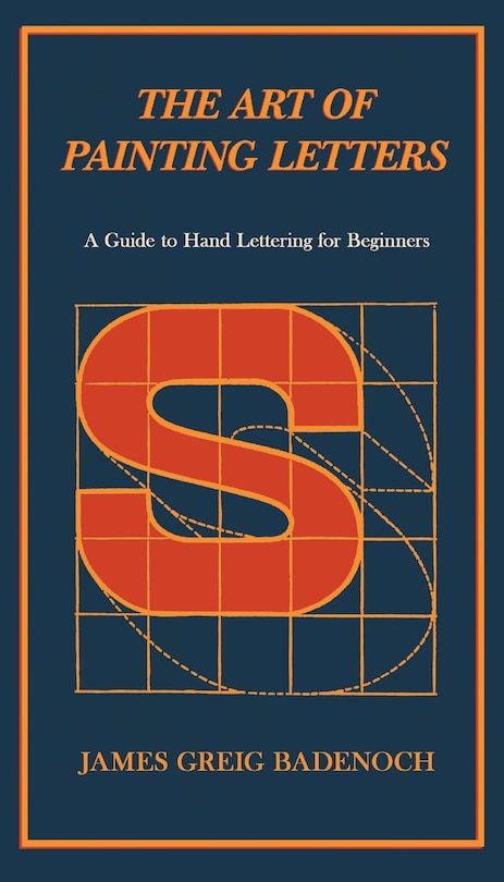 Couverture_The Art of Painting Letters - A Guide to Hand Lettering for Beginners