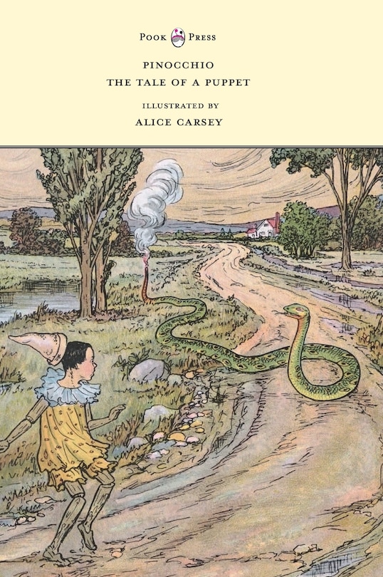 Front cover_Pinocchio - The Tale of a Puppet - Illustrated by Alice Carsey