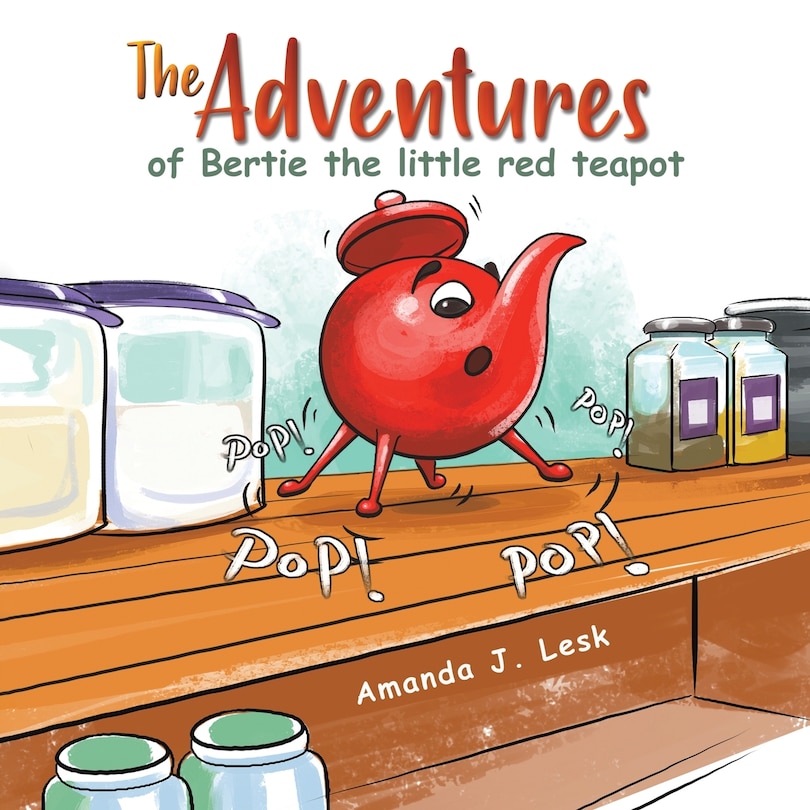 Front cover_The Adventures of Bertie the little red teapot