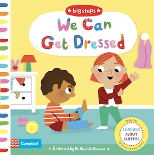Front cover_Big Steps: We Can Get Dressed
