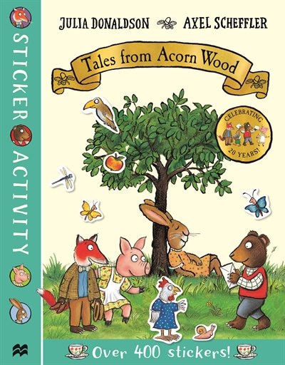 Front cover_Tales From Acorn Wood Sticker Activity Book