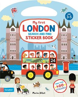 Front cover_My First London Search And Find Sticker Book