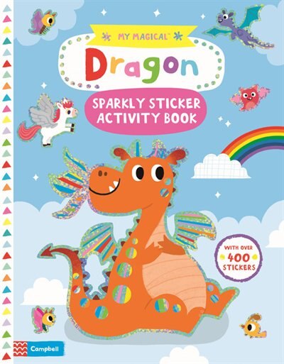 Front cover_My Magical Dragon Sparkly Sticker Activity Book
