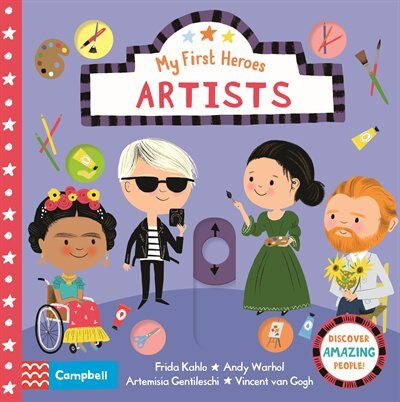 Couverture_My First Heroes: Artists