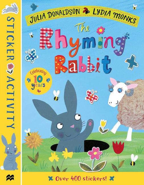 Front cover_The Rhyming Rabbit Sticker Activity Book