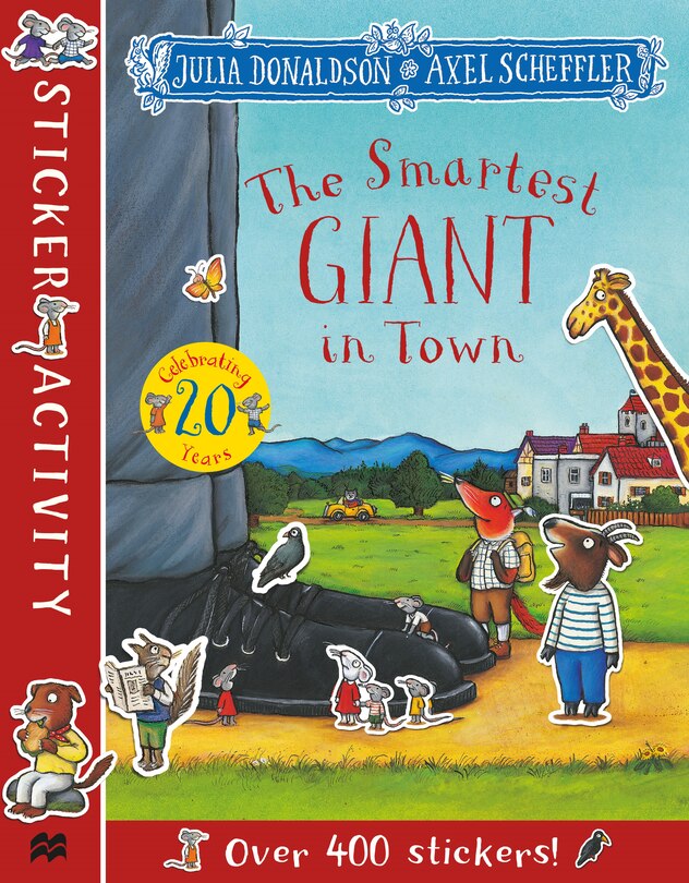 Front cover_The Smartest Giant in Town Sticker Activity Book