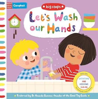 Front cover_Big Steps: Let's Wash Our Hands