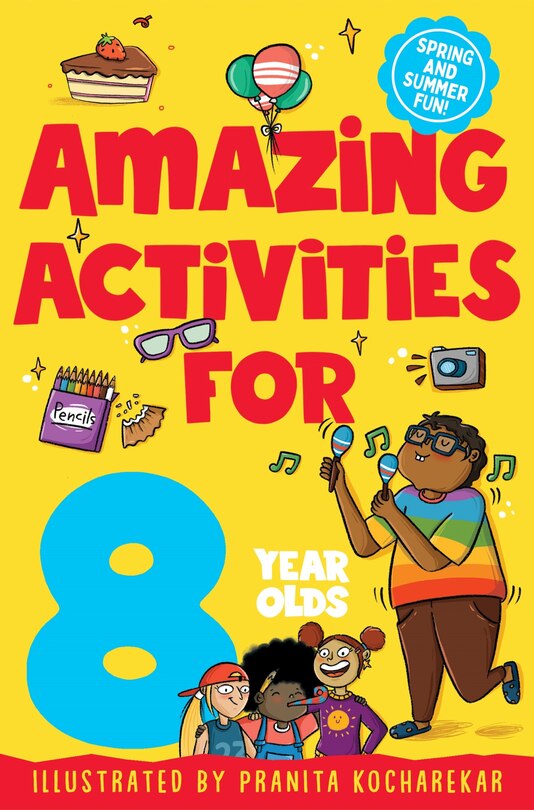 Front cover_Amazing Activities for 8 Year Olds