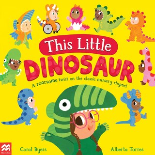 Front cover_This Little Dinosaur