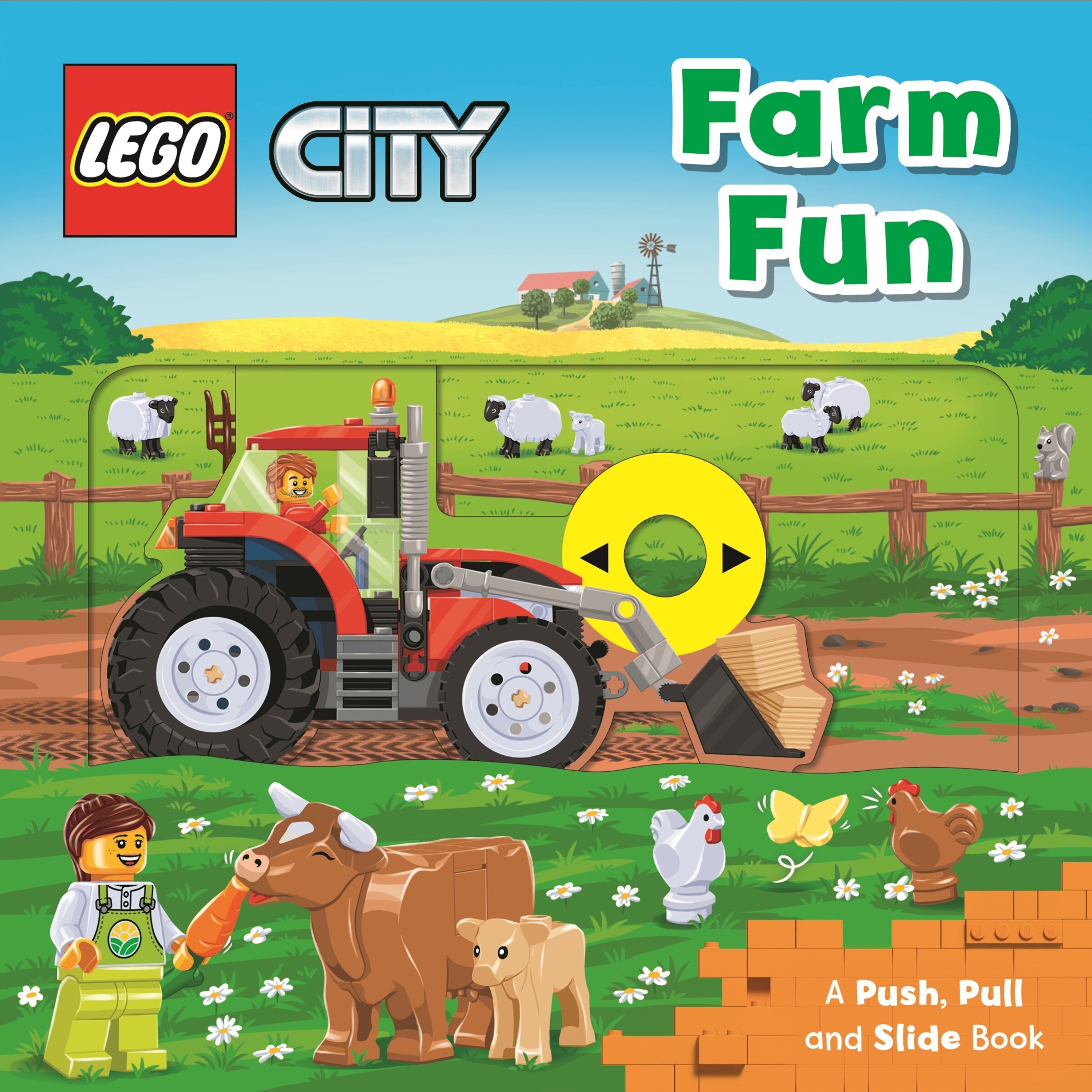 Lego City Farm Fun A Push Pull And Slide Book Book By Ameet Studio bd Indigo