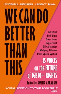 Front cover_We Can Do Better Than This