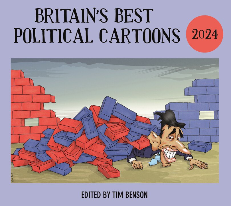 Front cover_Britain's Best Political Cartoons 2024