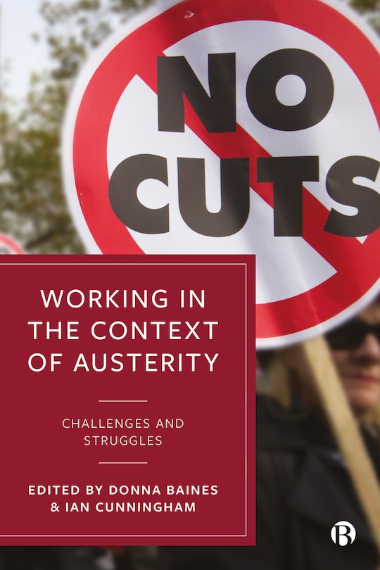 Front cover_Working In The Context Of Austerity