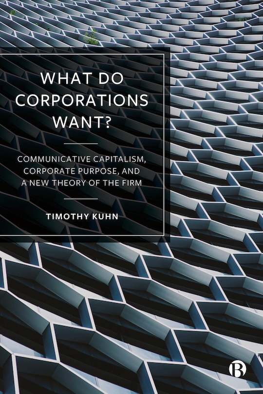 Front cover_What Do Corporations Want?