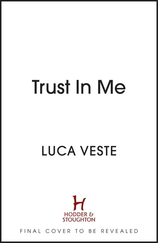 Front cover_Trust In Me