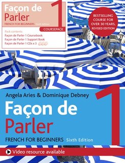 Front cover_Façon De Parler 1 French For Beginners 6ed Course Pack