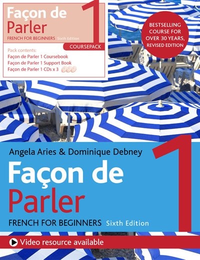 Front cover_Façon De Parler 1 French For Beginners 6ed Course Pack