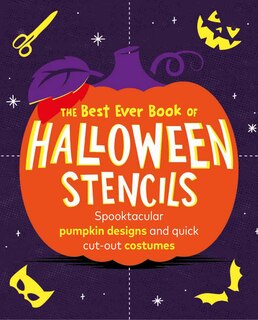 Front cover_The Best Ever Book of Halloween Stencils