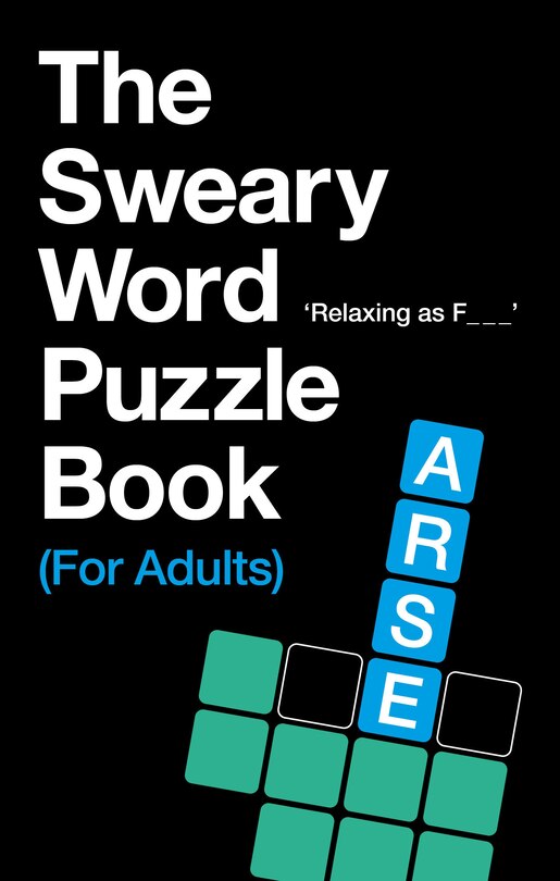 Front cover_The Sweary Word Puzzle Book (For Adults)