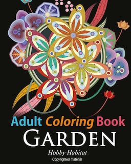 Couverture_Adult Coloring Book: Enchanted Garden