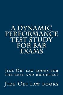 Couverture_A Dynamic Performance Test Study For Bar Exams