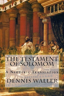 Front cover_The Testament of Solomom