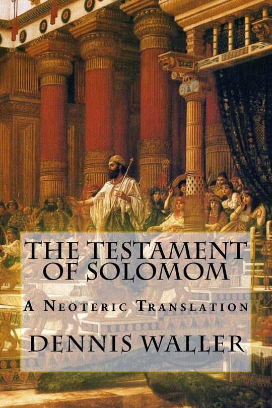 Front cover_The Testament of Solomom