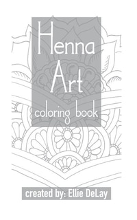 Front cover_Henna Art Coloring Book