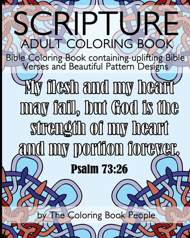 Front cover_Scripture Adult Coloring Book