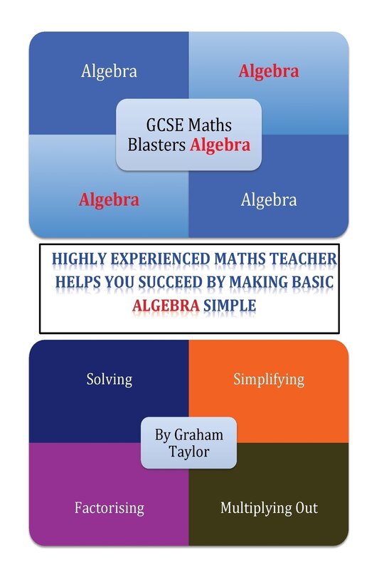 Front cover_GCSE MathsBlasters Algebra - The Basics