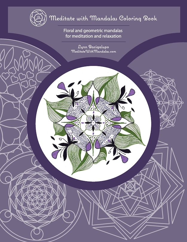 Couverture_Meditate with Mandalas Coloring Book