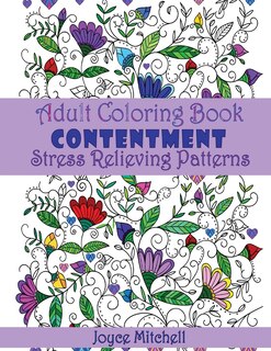 Front cover_Adult Coloring Book: Contentment