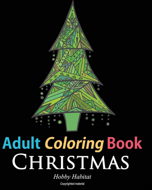 Front cover_Adult Coloring Book: Christmas