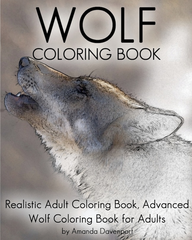 Couverture_Wolf Coloring Book