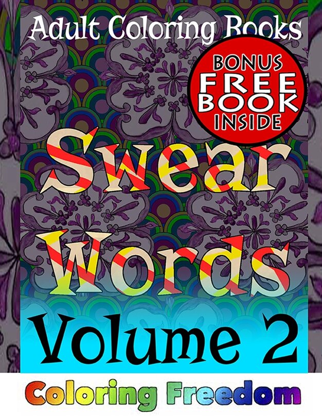 Front cover_Adult Coloring Books: Swear Words, Volume 2