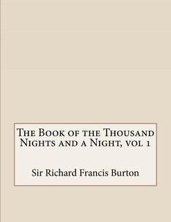 Front cover_The Book of the Thousand Nights and a Night, vol 1