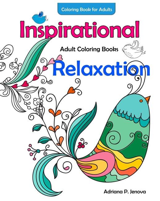 Couverture_adults coloring books inspirational coloring books for adults relaxation