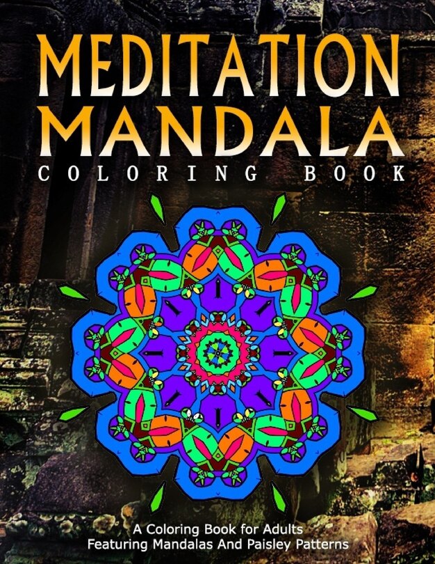 Couverture_MEDITATION MANDALA COLORING BOOK - Vol.20