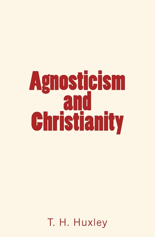 Agnosticism and Christianity