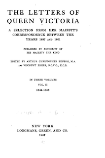 Front cover_The Letters of Queen Victoria