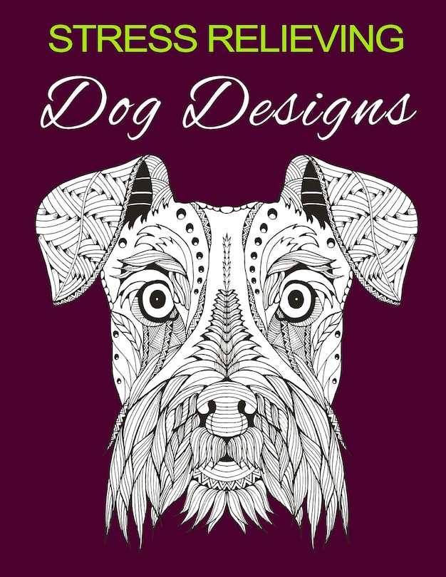 Front cover_Stress Relieving Dog Designs