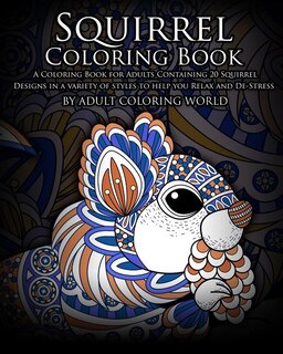 Front cover_Squirrel Coloring Book