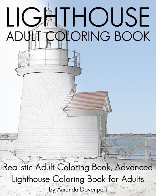 Front cover_Lighthouse Adult Coloring Book