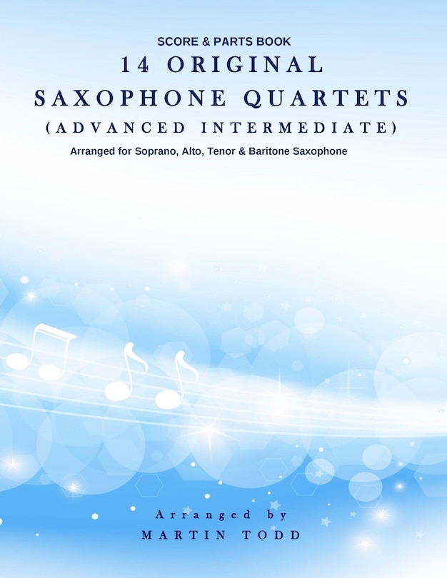 Front cover_14 Original Saxophone Quartets (Advanced Intermediate)