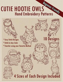 Couverture_Cutie Hootie Owls Hand Embroidery Patterns
