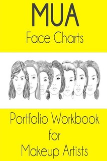 Front cover_Mua Face Chart Portfolio Workbook For Makeup Artists
